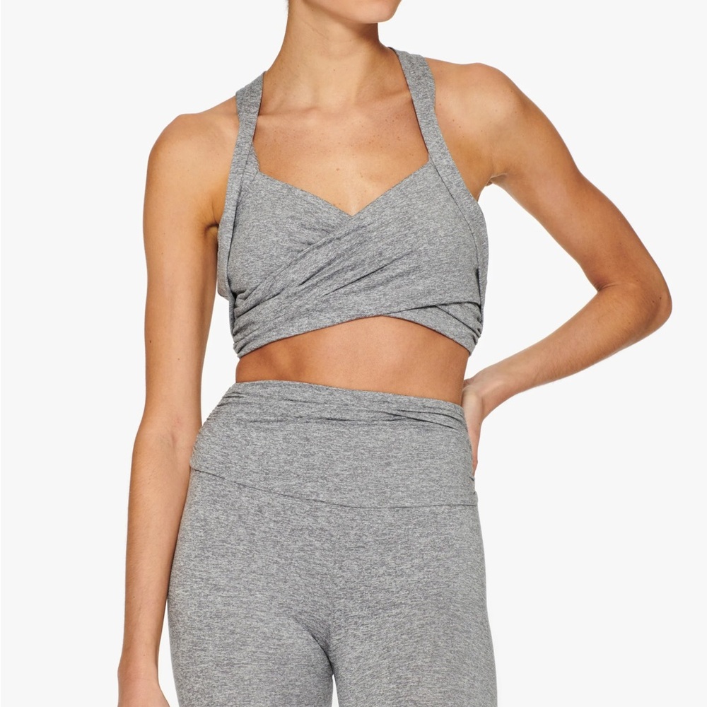 Lanston Sport Wrap Halter Bra